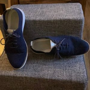 Size 8 blue Cole Haan  Oxfords lightly used very comfortable